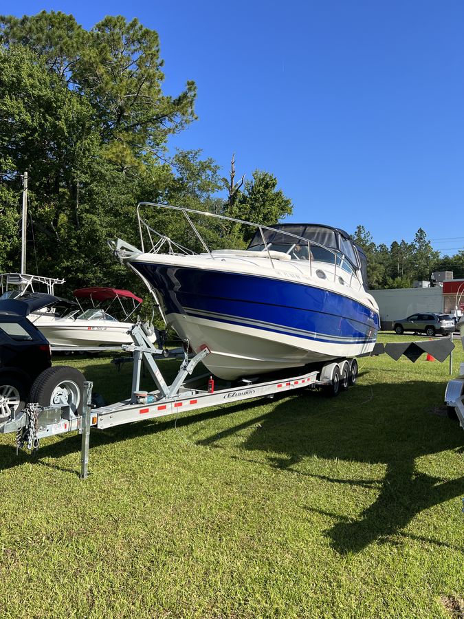 Cruiser on the trailer